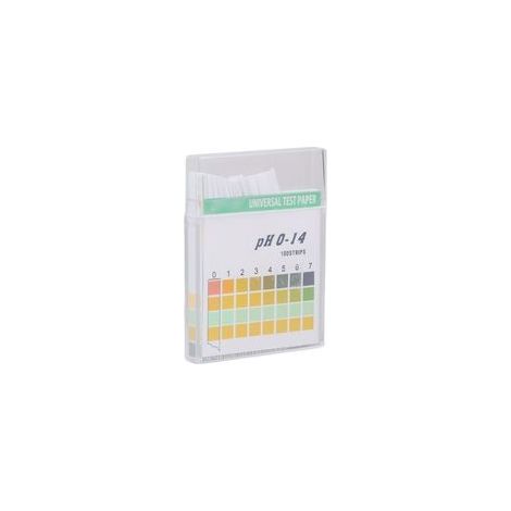 Lot de 100 Bandelettes de Test de PH Professionnelles pour Cosmétiques, Eau Potable, Sol avec Méthode de Mesure et D'identification Rapide, Comparaison pratique.