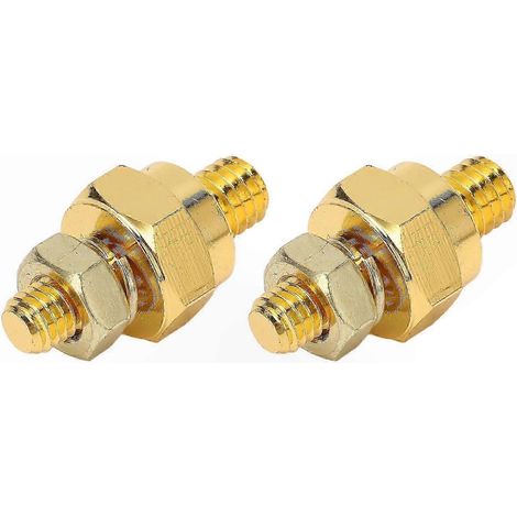 Compatible avec les adaptateurs de bornes de batterie en laiton, connecteurs de système de charge à bornes latérales (lot de 2) (1/2)