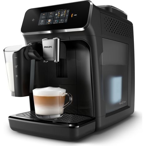 Philips Series 2300 LatteGo máquina de café negra (1/5)