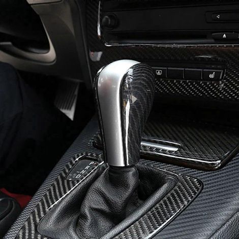 Cache-pommeau de levier de vitesse, protection arrière pour BMW (1/5)