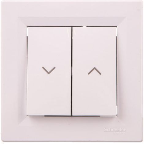 Asfora Blindverbinder, weiß, mit Rahmen EPH1300521