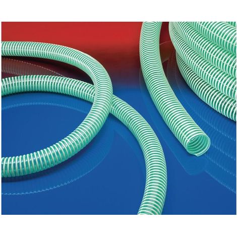 PVC-Schlauch, Innendurchmesser 38 mm, 1 Durchmesser 44,4 x 38 mm, Wandstärke 3,2 mm, Sprühdüse x1 m (1/5)