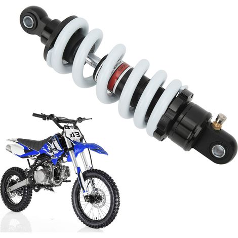 Stoßdämpfer mit 250 mm Mittenabstand, universell für Motorrad-Hinterradstoßdämpfer 12 mm Federdurchmesser, einstellbare Dämpfung, universell für Quad-Vorder- und Hinterradstoßdämpfer. (1/5)