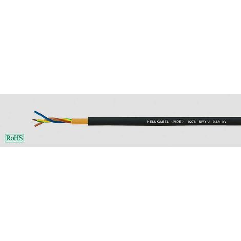 Cable de tierra helukabel nyy-j 5g 1.5mm uso interior exterior