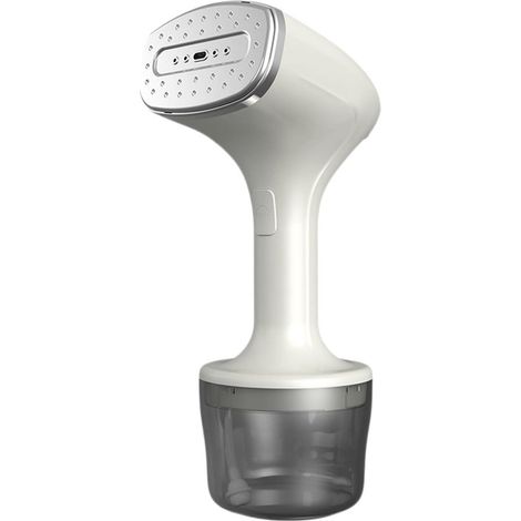 Vaporizador de mano para ropa,Vaporizador de viaje,Limpiador de vapor portátil,Plancha de vapor de 260 ml,Potente eliminación de arrugas,Blanco (1/5)