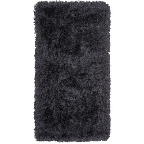 Shaggy-Teppich CIDE Schwarz 80 x 150 cm (1/5)