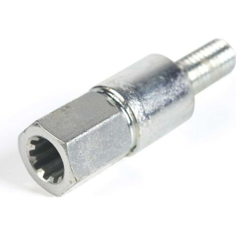 Adaptateur pour renvoi d'angle tête de débroussailleuse Compatible avec 10 Dents, 8mm