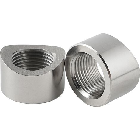 Pièces automobiles, bouchon à écrou incurvé fileté M18 x 1,5 en acier inoxydable 304, résistant et durable (1/5)