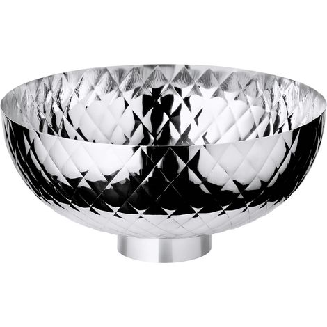 Bol décoratif Leonora Ø 30 cm H 14 cm acier poli (1/5)