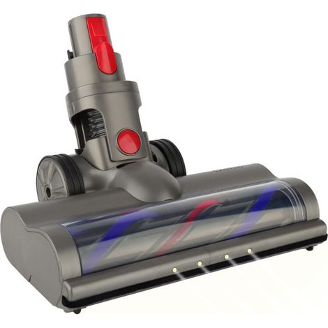 Brush Compatible with Dyson V7, V8, V10, V11, V15 Vacuum Cleaners, Direct Drive Cleaning Head with 4 Front Lights for Hard Floors and Carpets (1/4)