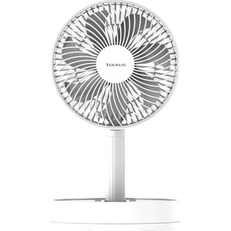 Ventilateur de table pliable 36W – Moteur BLDC silencieux – 4 vitesses réglables – Autonomie jusqu'à 12 heures – Taurus