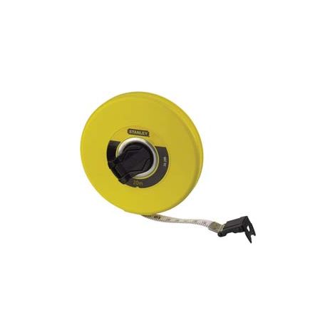 ROTELLA METRICA IN FIBERGLASS  mt.10 cassa in ABS (034295)    STANLEY