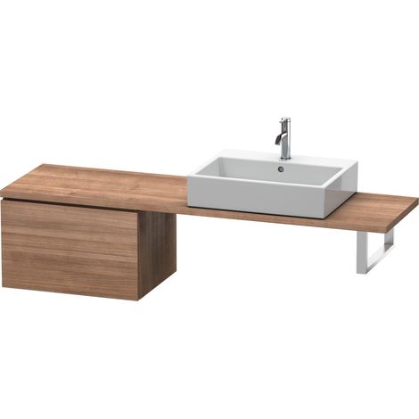 Duravit L-Cube Base para consola, anchura 620mm, profundidad 477mm, 2 cajones, color: Cerezo del Tesino - LC582807373 (1/4)