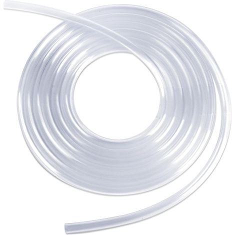 Aquarium Airline Tubing 2m Standard 4-6mm Flexible Hose, Kink-Resistant Pure PVC Air Tube for Aquarium, Fish Tank, Pond, Garden Terrarium Air Pump
