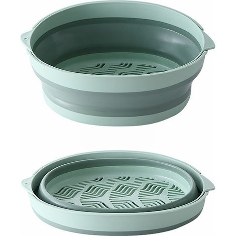 Panier De Rangement Pour Jouets De Bain - Pliable - Base Amovible - Séchage Par Drainage - Capacité Élevée - Pour Baignoire Et Douche - 1 Pièce (1/5)