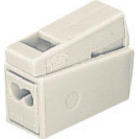Borne pour luminaires WAGO 224-112 flexible: 0.5-2.5 mm² rigide: 1-2.5 mm² Nombre de pôles: 3 blanc