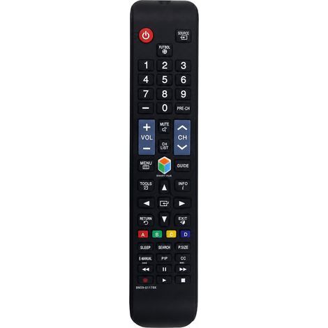 Mando a distancia de TV compatible con Samsung BN59-01178K con botón Smart Hub (1/5)