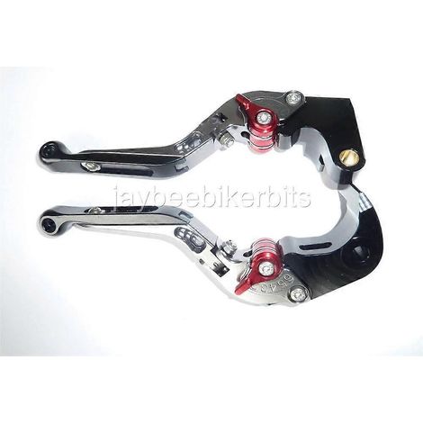 SUZUKI GSXR 1000 2005 2006 LEVIERS DE FREIN ET D'EMBRAYAGE RELIABLES ET EXTENSIBLES ROUTE COURSE R12C2( )