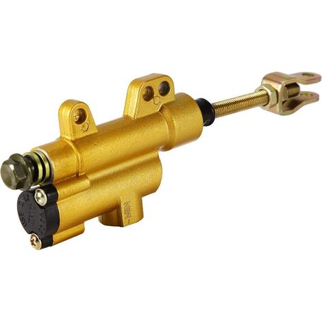 Maitre Cylindre Frein Arriere Dirt 125,Pompe Frein Quad,Moto Maître Frein Arrière Pompe,Moto Dirt Pit Quad Vélo Sportbike Atv Arrière Pied Frein Maître (1/5)