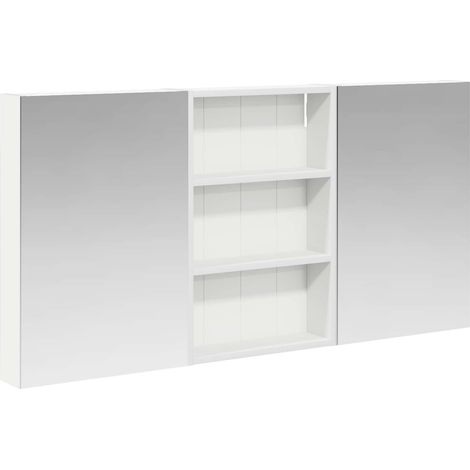 Maison Exclusive - Badezimmerschrank-Set 3 pcs 120 x 10,5 x 60,5