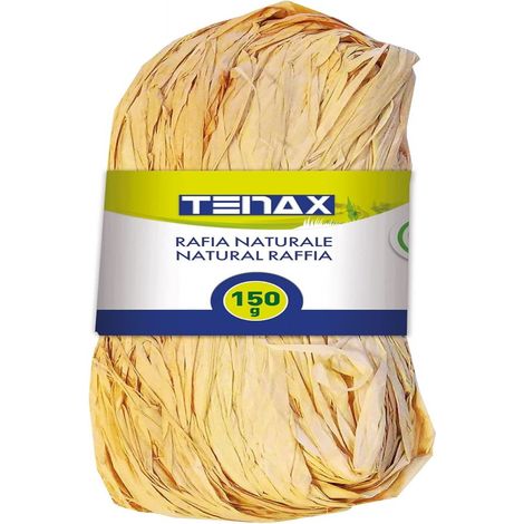 Rouleau Raphia Naturel - Ficelle Flexible 150g - Pour Jardinage Et Décoration Bricolage - 1 Pièce (1/5)