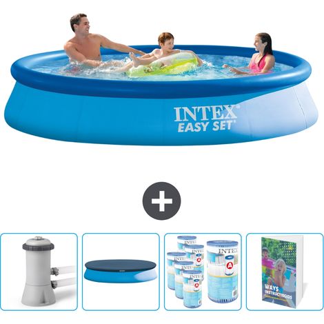 Intex Piscine Easy Set Ronde - 366x76 cm - 5-pièces SCB127 (1/5)