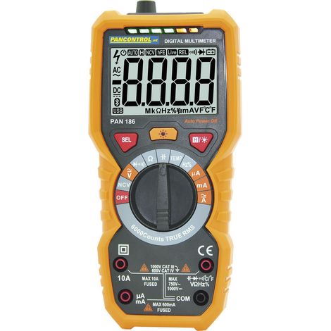 Multímetro digital pancontrol pan 186 impermeable IP67 1000V (1/3)