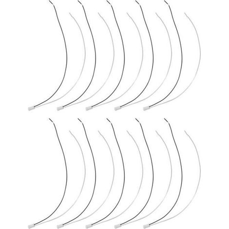 Douille d'ampoule LED G4 - - MR11 - Céramique - 10 pièces - Fil 30 cm - AC DC 12V (1/4)