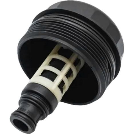 Couvercle de boîtier de filtre à huile 11427508968 pour BMW E81 E87 116i 118i 120i E46 E90 E91 E92 316i 318i 320i E60 520i X1 E84 (1/5)