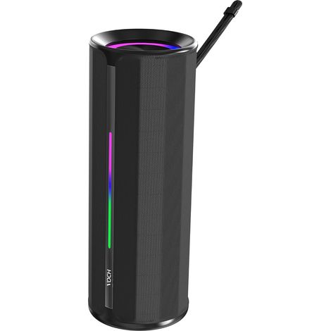 Enceinte Bluetooth Portable sans Fil Haut-Parleur avec Lumières RGB, Stéréo Puissante, Bluetooth 5.3, Appairage TWS, Étanche IPX7, 20H Autonomie pour Fête, Maison (1/5)