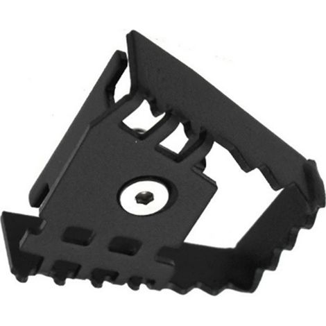 1 color: Black Material: Metal Motorcycle enlarged foot pedals Rear foot pedals Brake lever pedals (1/4)