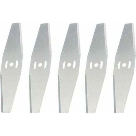 Lama di ricambio per tagliabordi a batteria Garden Trim, lama in metallo, argento, 5 pezzi (1/4)