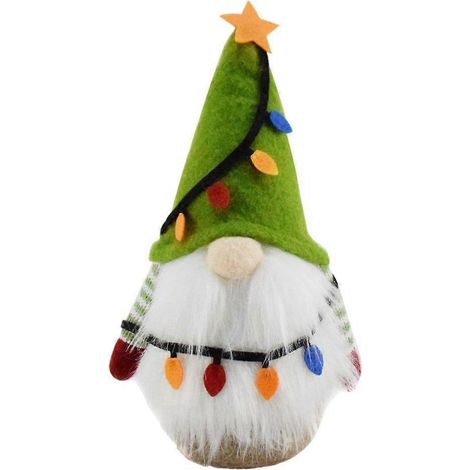 Gnomes de Noël, jouet de Noël, décoration de Noël traditionnelle (1/5)