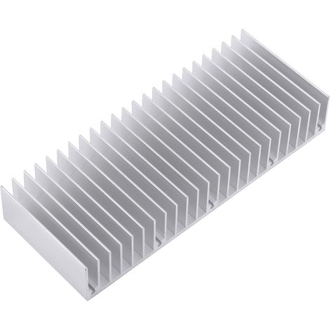 Dissipateur thermique, dissipateur thermique, 150 mm léger 5,9 x 2,32 0,98" Diodes électroluminescentes en aluminium (LED) pour dispositifs semi-conducteurs à transistor haute puissance