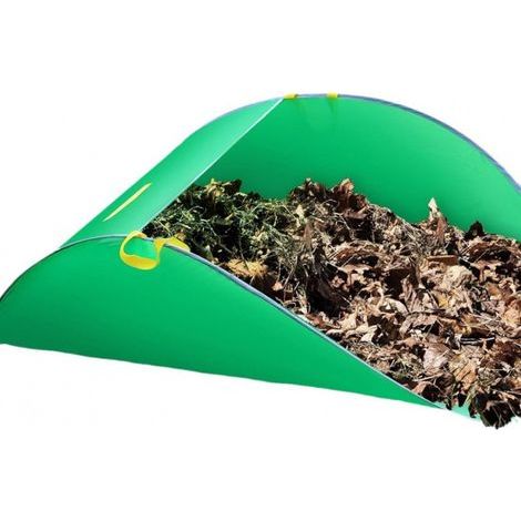 Ramasseur de feuilles, sac à feuilles portable et pliable, outil de ramassage de feuilles pliable, sac à feuilles réutilisable (1/5)
