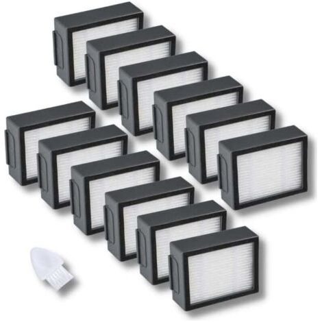 Remplacement Filtres avec iRobot Roomba i1 i1152 i3 + i4+ i6 i7+ i8 Combo i5 + J5 + e5 e6 (Non pour Combo J7+ J9+) i & e Haute Efficacité Filtre hepa (12-Pack） (1/4)