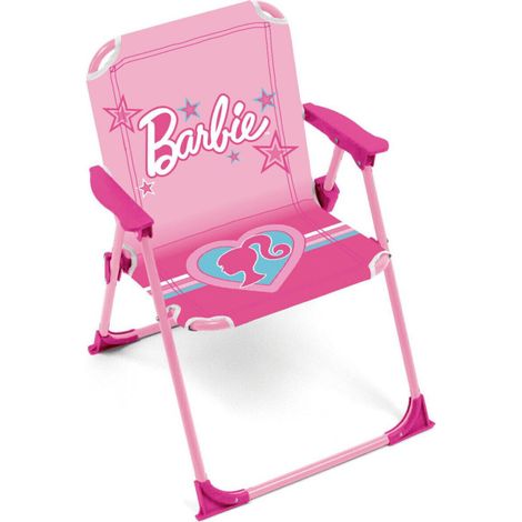 Chaise pliante avec accoudoirs - Barbie (1/3)
