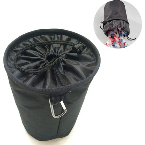 Sac de rangement pour pinces à linge, sac étanche avec crochets, garde les pinces à linge propres et sèches, convient à une utilisation intérieure/extérieure, organisateur de pinces à linge. (1/5)