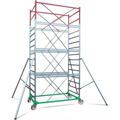 Trabattello Metal 8 HD Modello M8123 HD Altezza 1310 cm - NON COMPRESO PIANO DI LAVORO (1/5)
