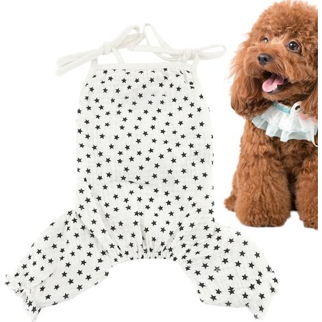 Dog T Shirt, Dress Vest for Pets Star Shaped Dog Dress,