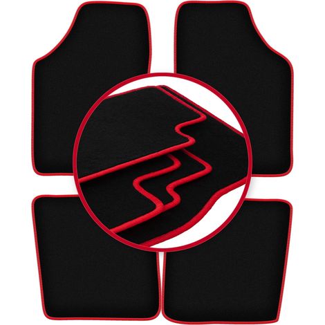 Tapis CARLUX-ROUGE pour : Renault Kangoo I combivan (1997-2008) (1/5)