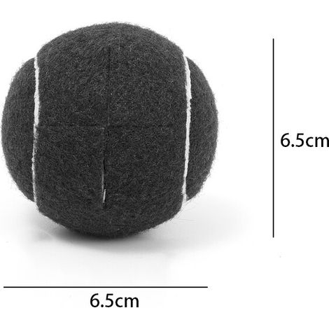 Lot de 4 protections pour pieds de meubles en forme de balle de tennis avec ouverture en croix, antidérapantes, pour canapé de bureau ou salle à manger (FMY) (1/5)
