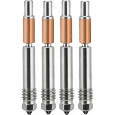 Buse monobloc en acier trempé pour tête chauffante en céramique TZ V6 3.0