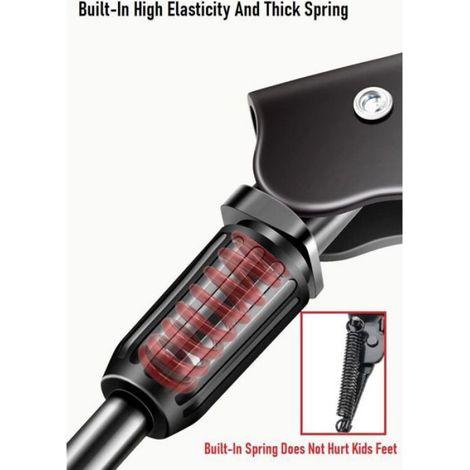 Béquille Vélo - Aluminium Inoxydable - Réglable Pour Roues 12 À 20 Pouces - Étanche - 1 Pièce (1/4)