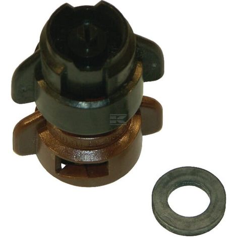 Tobera anti-deriva venturi simple chorro plano TDXL 110掳 05 marr贸n pl谩stico Agrotop AGROTOP TDXL11005HK