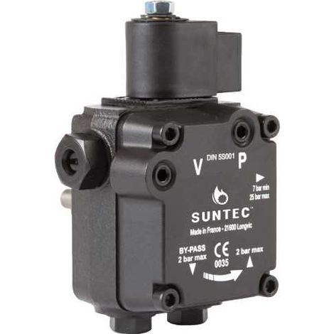 Suntec – Pompe à fioul AS 47 B 1537 – Débit 40 l/h – Pression 7 à 14 bars – Électrovanne intégrée pour régulation rapide