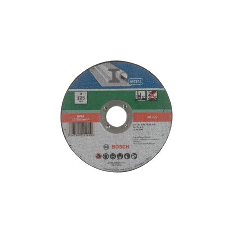 Bosch Trennscheibe gerade Metall D= 125 mm Dicke= 2,5 mm - 2609256317 (1/2)