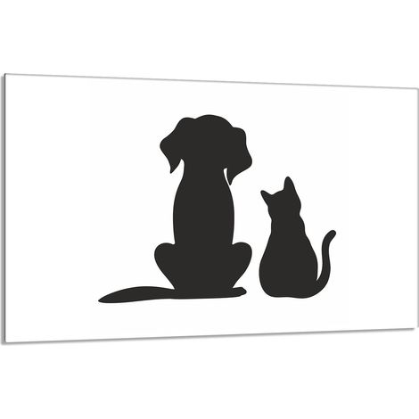 Glas-Herdplattenschutz 80x52 Tiere (1/5)