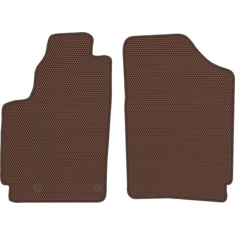Berlingo I Zweisitzer von 2005–2008. Spezielle Fußmatten – EVA HONEYCOMB BROWN (1/5)