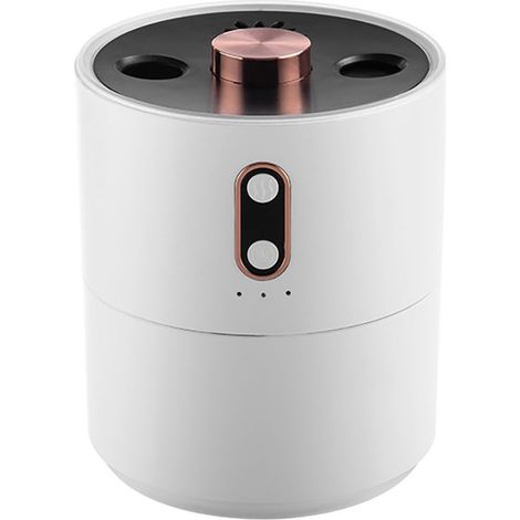 Humidificateur d'air portable pour la maison, silencieux, USB, pour la chambre ou le bureau, régulation et hydratation en hiver - 110 x 110 x 135,5 mm (1/3)